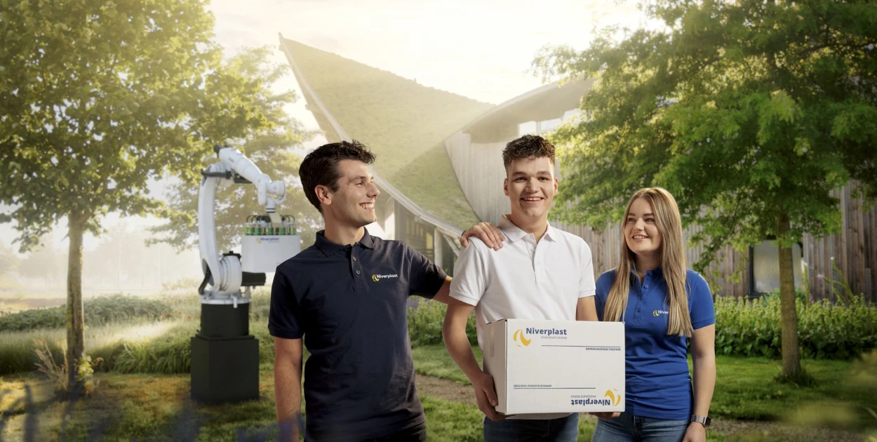 One-off Solutions - Palletizing Robots - Niverplast
